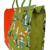 Jute Half Printed Shoping Bag (Big)